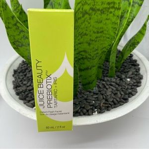 Juice Beauty Prebiotix Instant Flash Facial with Tartaric and Iris Organic Vegan